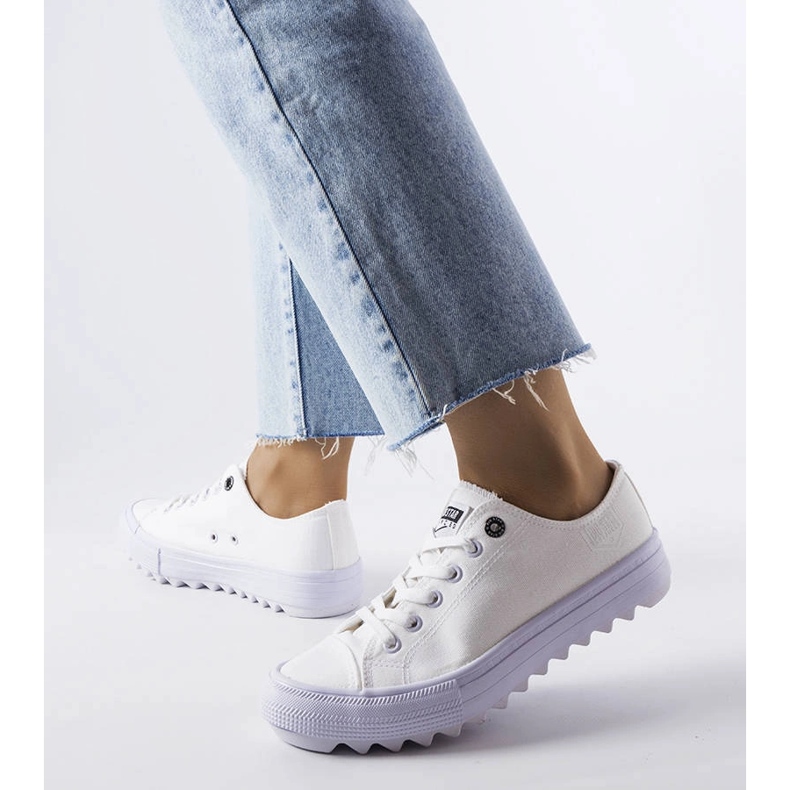 Big Star FF274245 bijele tenisice bijela 1