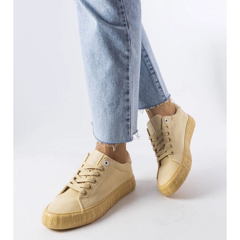 Žute tenisice Big Star JJ274412202 žuta boja 1