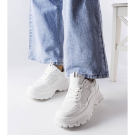 Bijele debele Mikeladze tenisice bijela 1