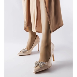 Bež igle sa satenskom završnicom i Mia mašnom 1