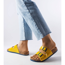 Navlake od žutog pluta s kopčama iz Lee Coopera LCW-22-35-1158L žuta boja 1