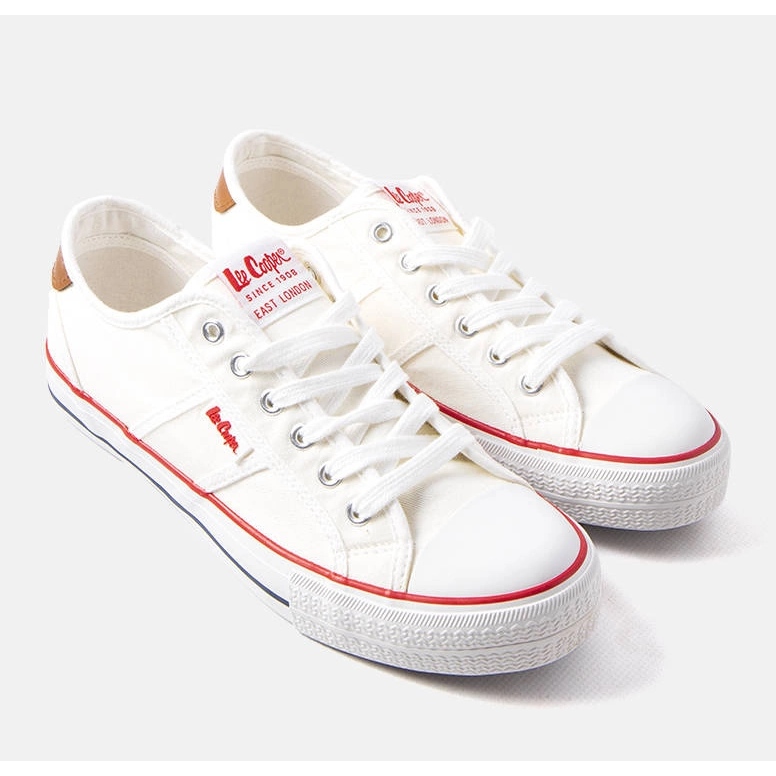 Bijele muške tenisice Lee Cooper LCW-22-31-0863M bijela 1