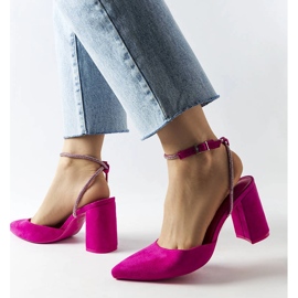 Ružičaste Stelle salonke na petu ružičasta 1