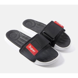 Crne muške papuče iz Aleje crno 1