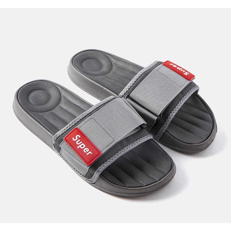 Sive muške papuče marke Alley siva 1