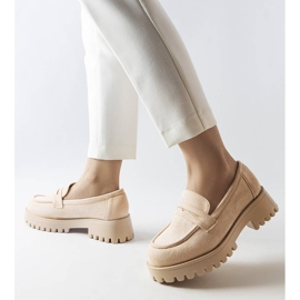 Inna Bež cipele od eko brušene kože iz Dine 2