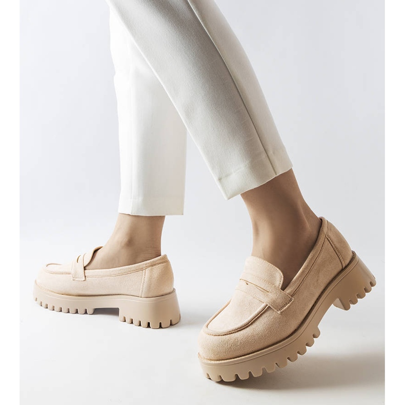 Inna Bež cipele od eko brušene kože iz Dine 2