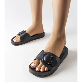 Crne tobogane s kopčom iz Généreuxa crna 1