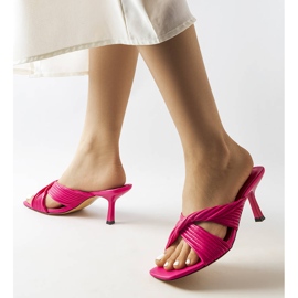 Inna Ružičaste sandale s petom iz Seilera ružičasta 2