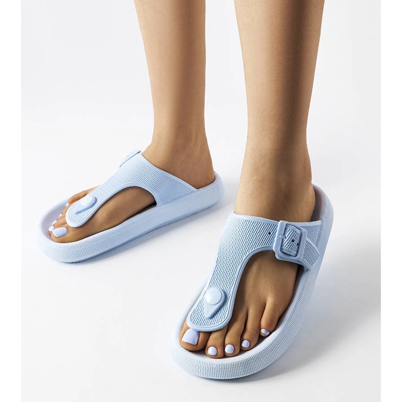 Plave sandale s platformom iz Morettija plava 1