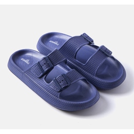 Karersee muške tamnoplave papuče plava 1