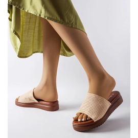 Bež tobogani s otvorenim gornjištem od Idabel 2