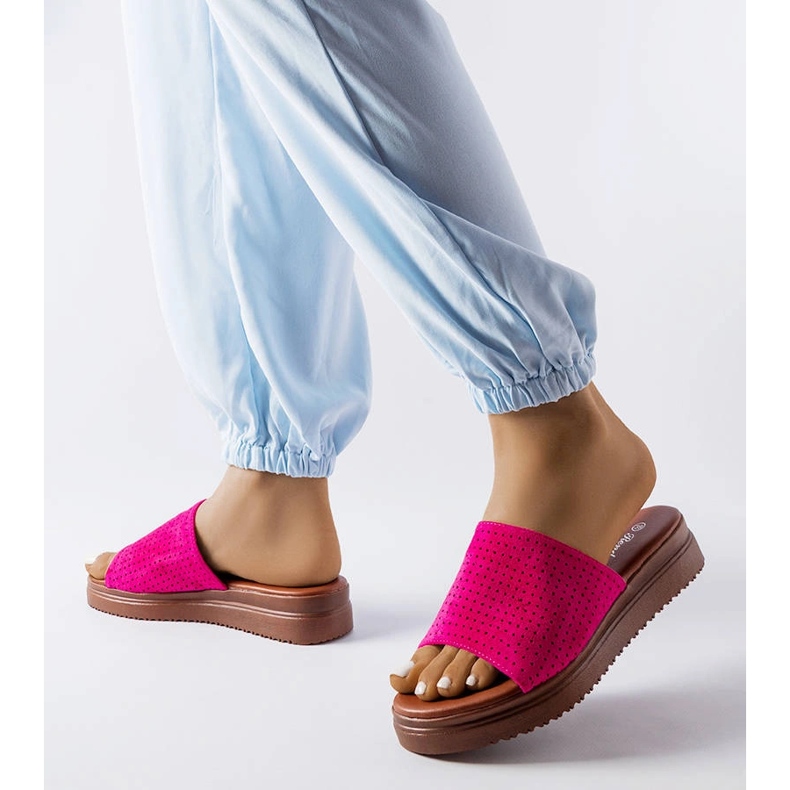 Tamnoružičaste torbice s otvorenim gornjištem od Idabel ružičasta 2