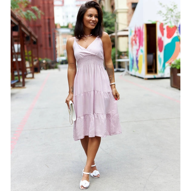 Bijele balerinke sa cvijetom bijela 1