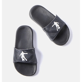 Dječje crne gumene papuče iz Atene crna 1