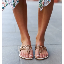 Smeđe elegantne japanke iz Buttapietre smeđa 1