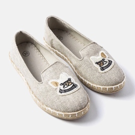 Inna Sive dječje tenisice s Peppi aplikacijom siva 1