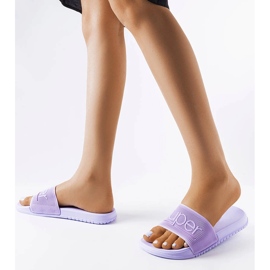 Ljubičaste gumene papuče iz Azelia ljubičasta 1