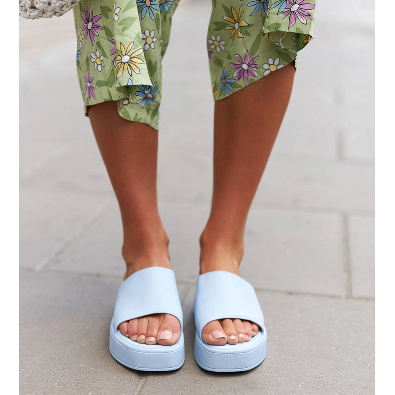 Plave sandale s platformom iz Orsole plava 1