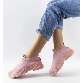 Roze slip-on tenisice marke Greco ružičasta 1