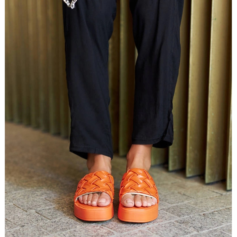 Narančaste platformske tobogane iz Colonnella narančasta 2