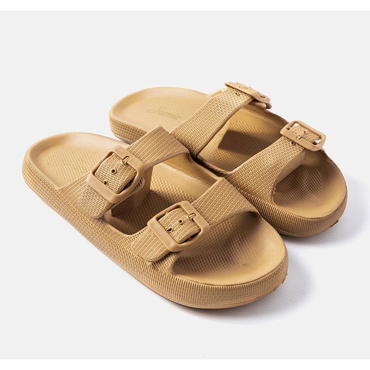 Smeđe gumene navlake s kopčama iz Padove smeđa 1