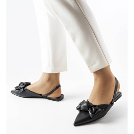 Bonarcado crne balerinke s otvorenom petom crno 1