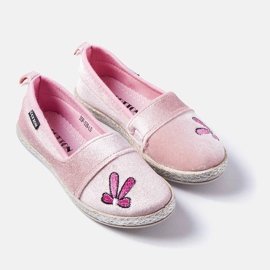 Pink balerinke od velura iz Patrije ružičasta 1