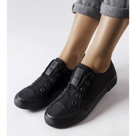 Crne slip-on tenisice iz Big Star LL274161 crna 1