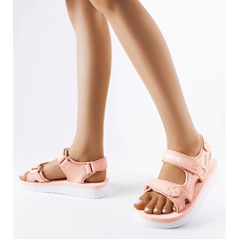 Big Star ružičaste pjenaste sandale LL274788 ružičasta 1
