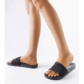 Big Star crne papuče LL274A158 crno 2