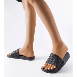 Big Star crne papuče LL274A147 crna 2