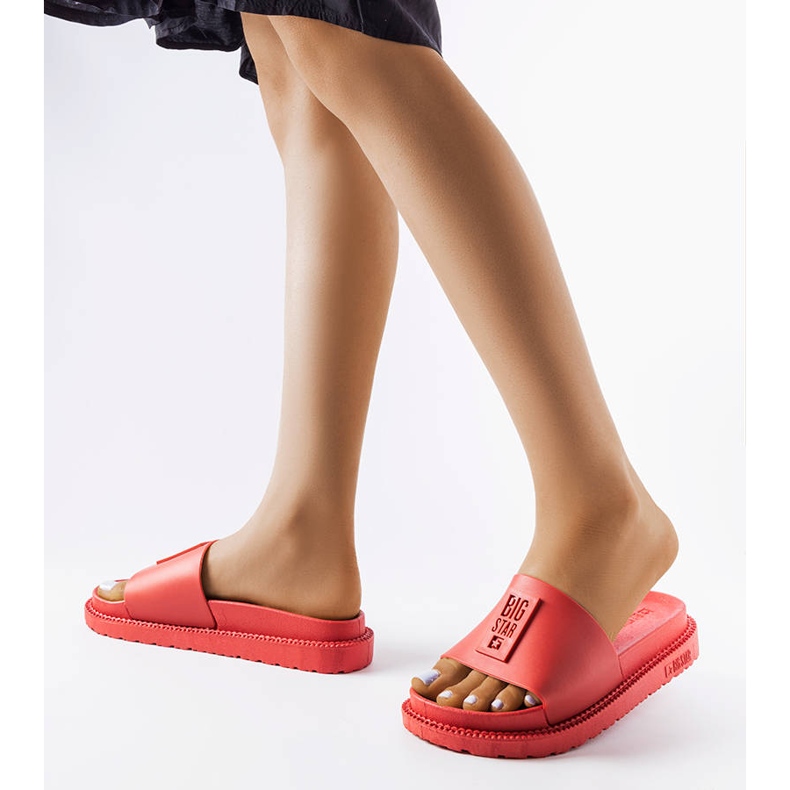 Big Star crvene papuče LL274430 crvena 2