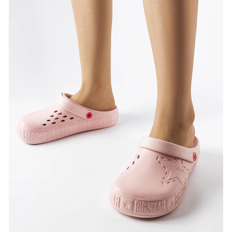 Big Star II275008 ružičaste papuče ružičasta 1