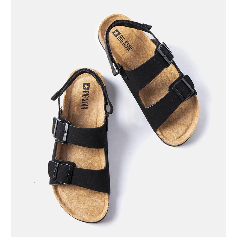 Big Star crne sandale LL174208 crno 2