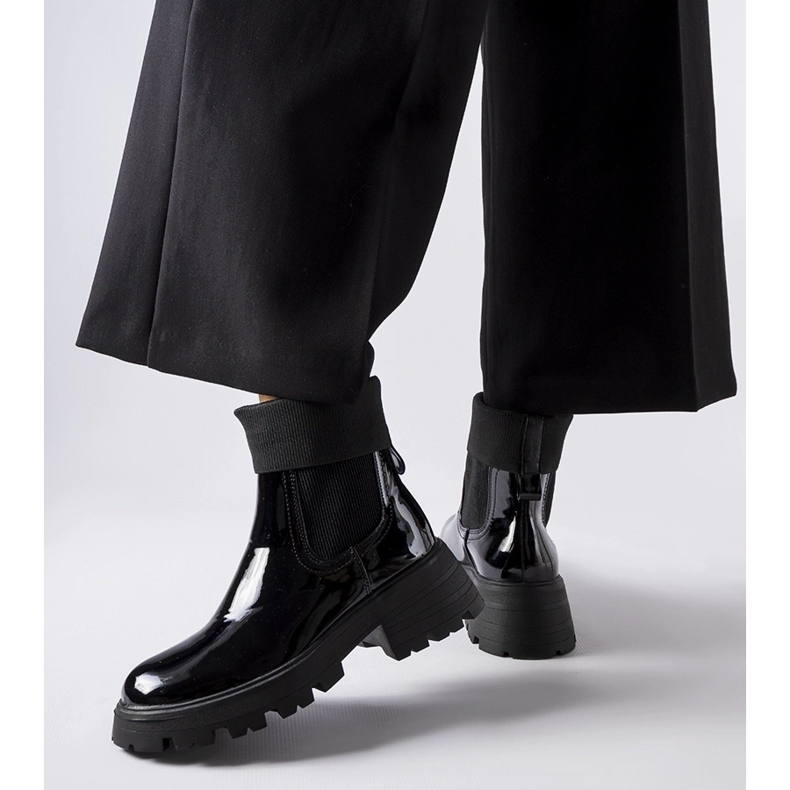 Breolungi crne radne čizme natikače crno 1