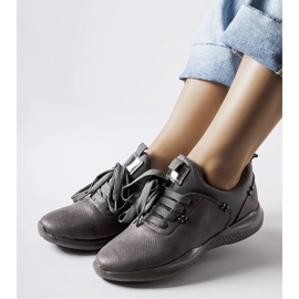 Anatole sive slip-on tenisice siva 1