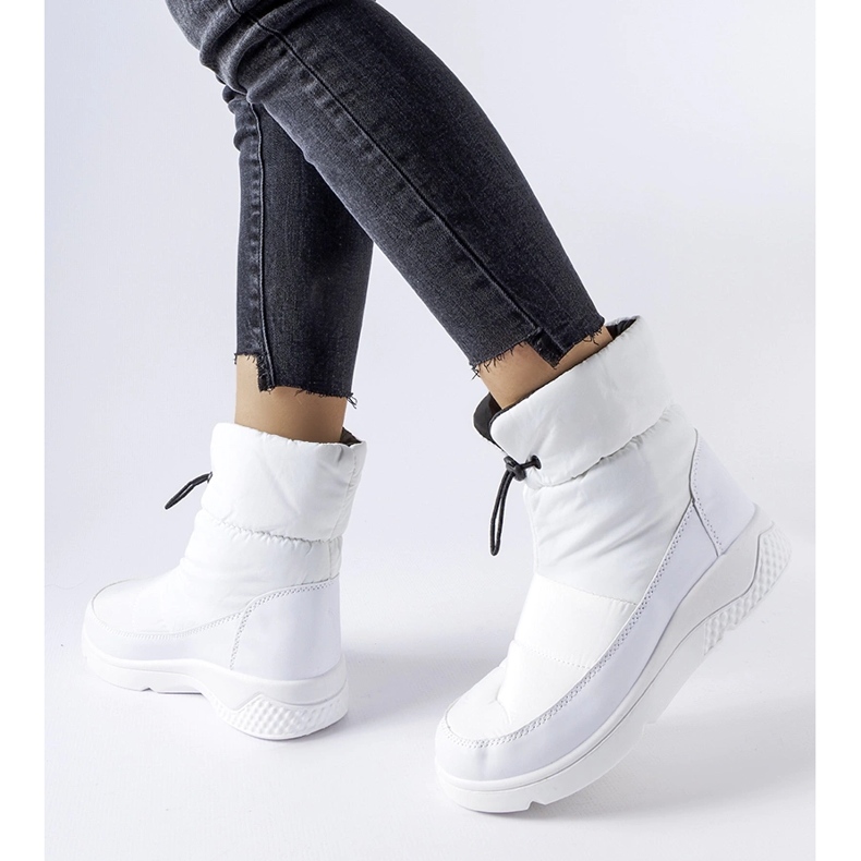 Jensen bijele ženske izolirane čizme za snijeg bijela 1