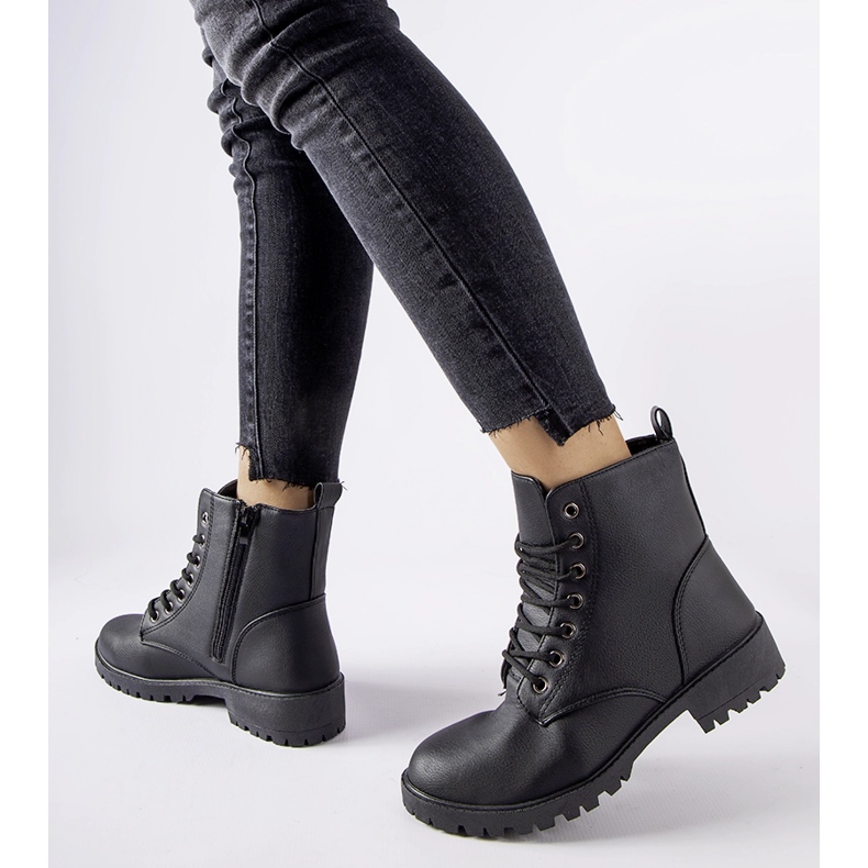 Inna Crne klasične izolirane Rosing čizme crno 1