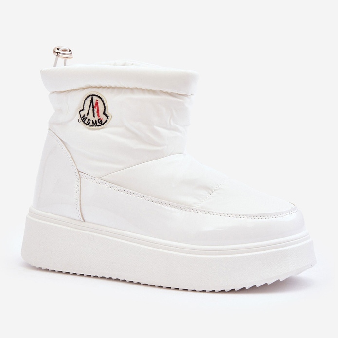 Ženske čizme za snijeg s platformom, bijela Gattea 1