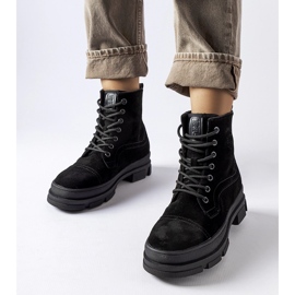 Crna kožna radna Big Star KK274524 crno 1