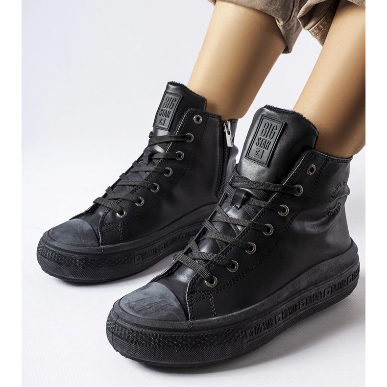 Crne izolirane tenisice Big Star MM274023 crna 1