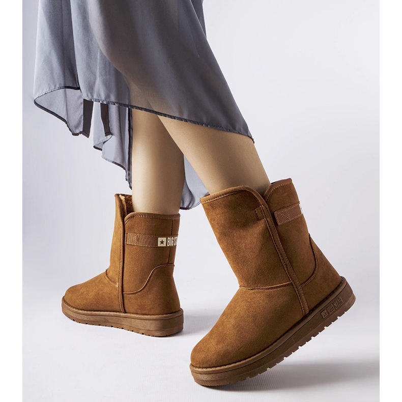 Smeđe čizme za snijeg Big Star KK274616 smeđa 1