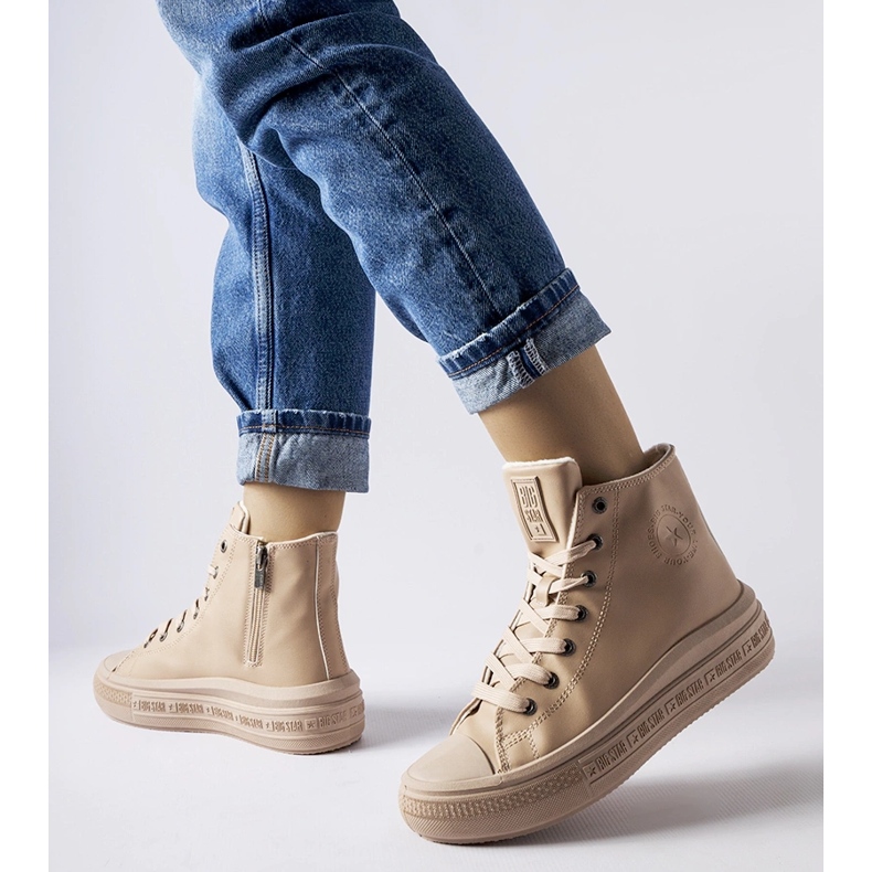 Bež izolirane tenisice Big Star MM274022 1