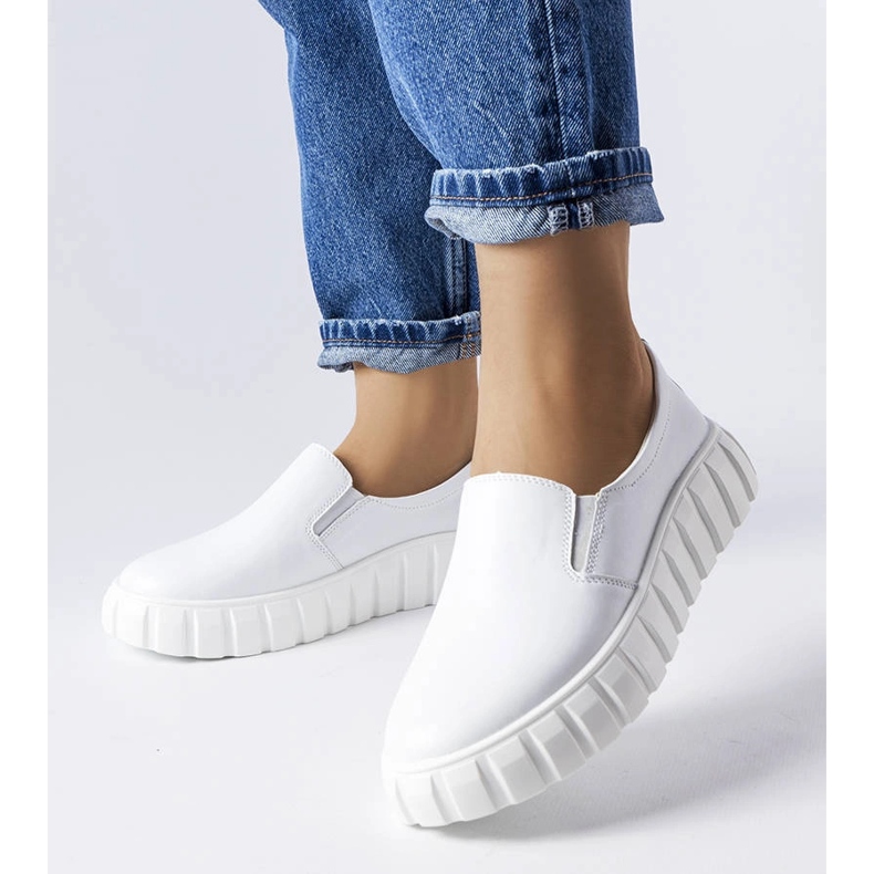 Bijele cipele LS5379 Bijele bijela 1