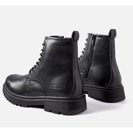 Crne izolirane čizme Big Star MM174080 crna 1