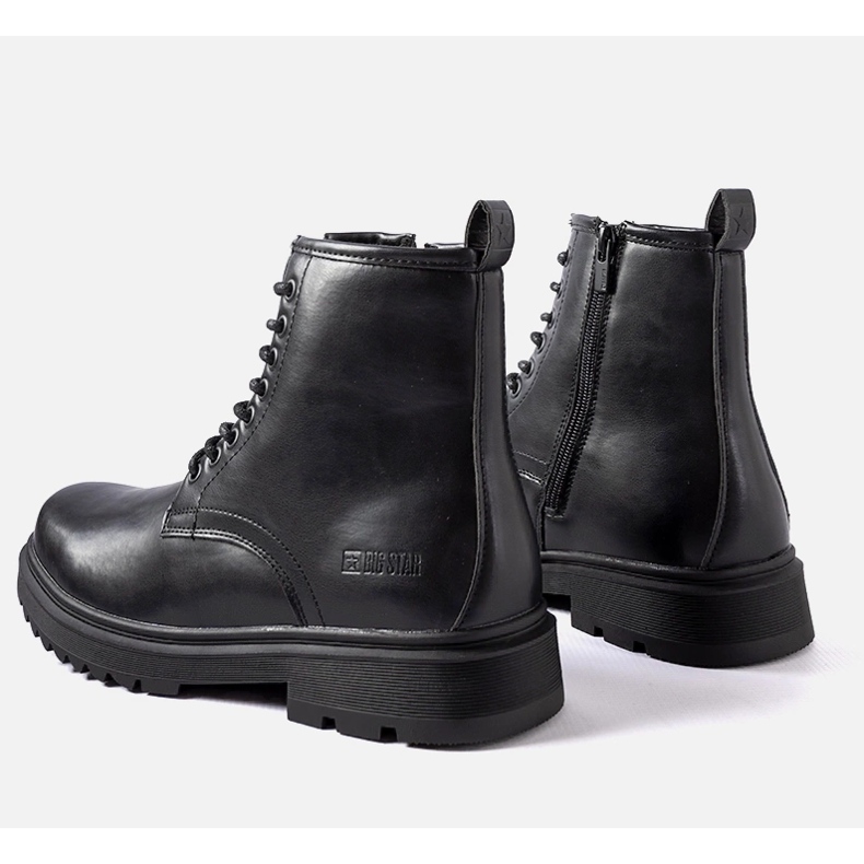 Crne izolirane čizme Big Star MM174080 crna 1