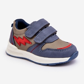 News Dječja sportska obuća s čičak plavom bojom Hemmani plava 1