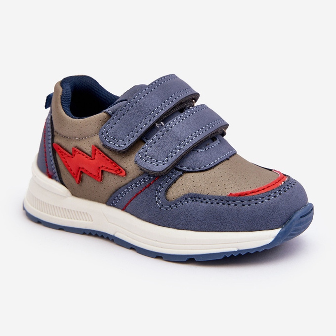 News Dječja sportska obuća s čičak plavom bojom Hemmani plava 1