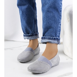 Sive Boirs kožne tenisice siva 1